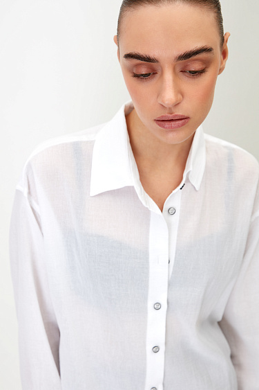 Рубашка из тонкого хлопка