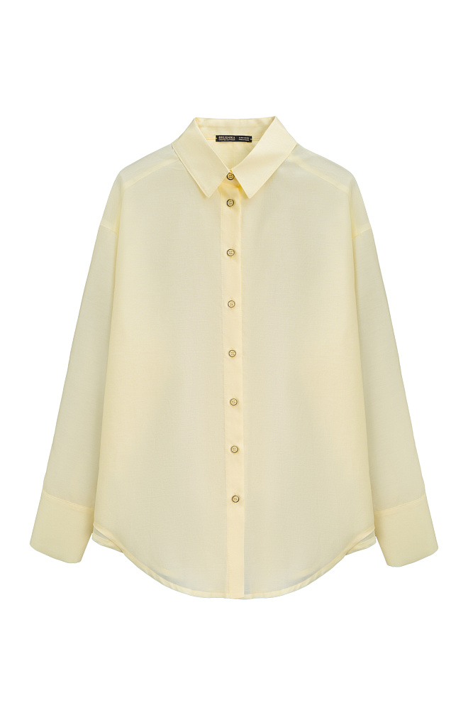 Рубашка из тонкого шелка