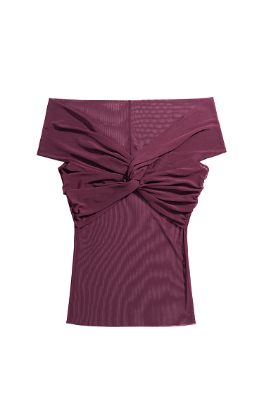 Топ с открытой линией плеч