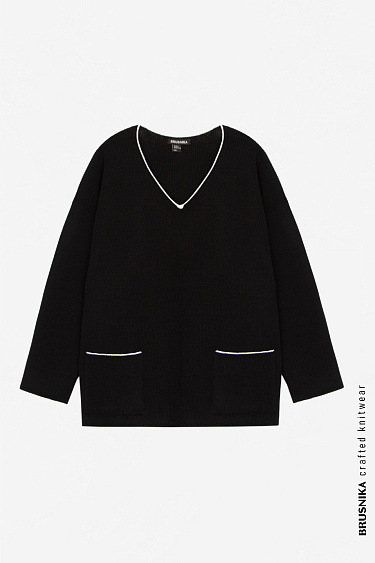 Джемпер из шерсти мериноса экстрафайн