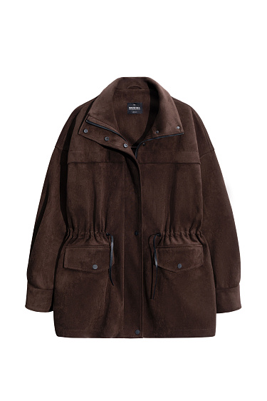 Парка из замши