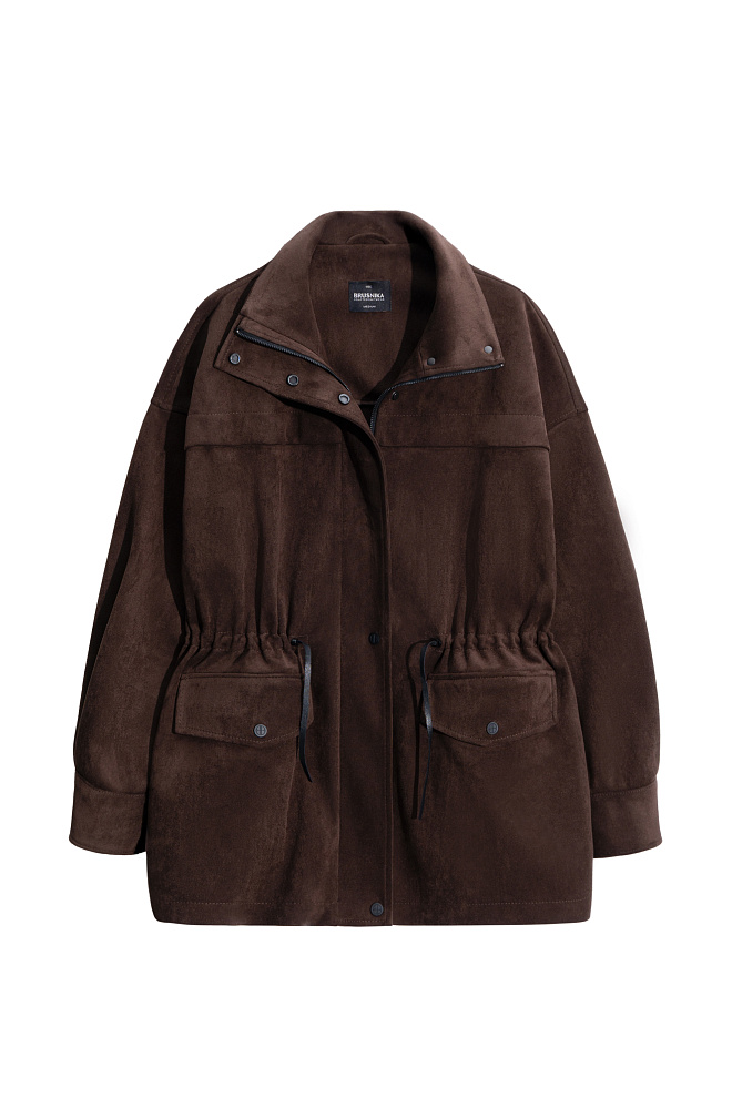 Парка из замши