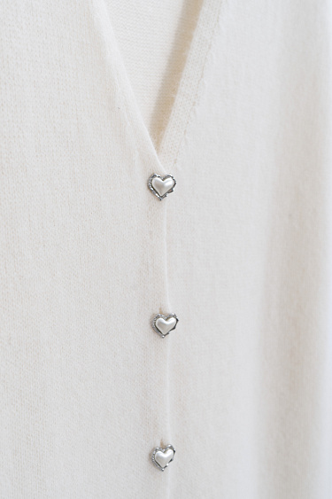 Удлиненный жилет из пуха лисы