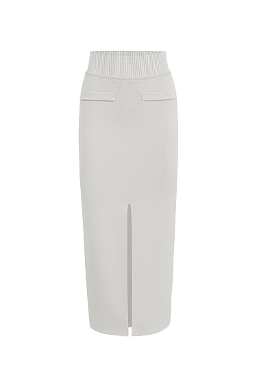 Юбка-карандаш с разрезом спереди