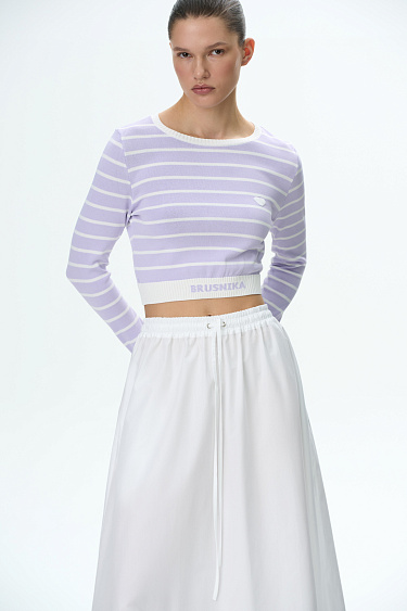 Топ с длинными рукавами