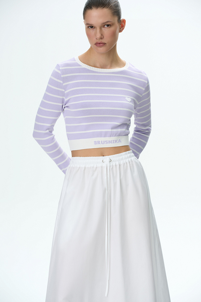 Топ с длинными рукавами