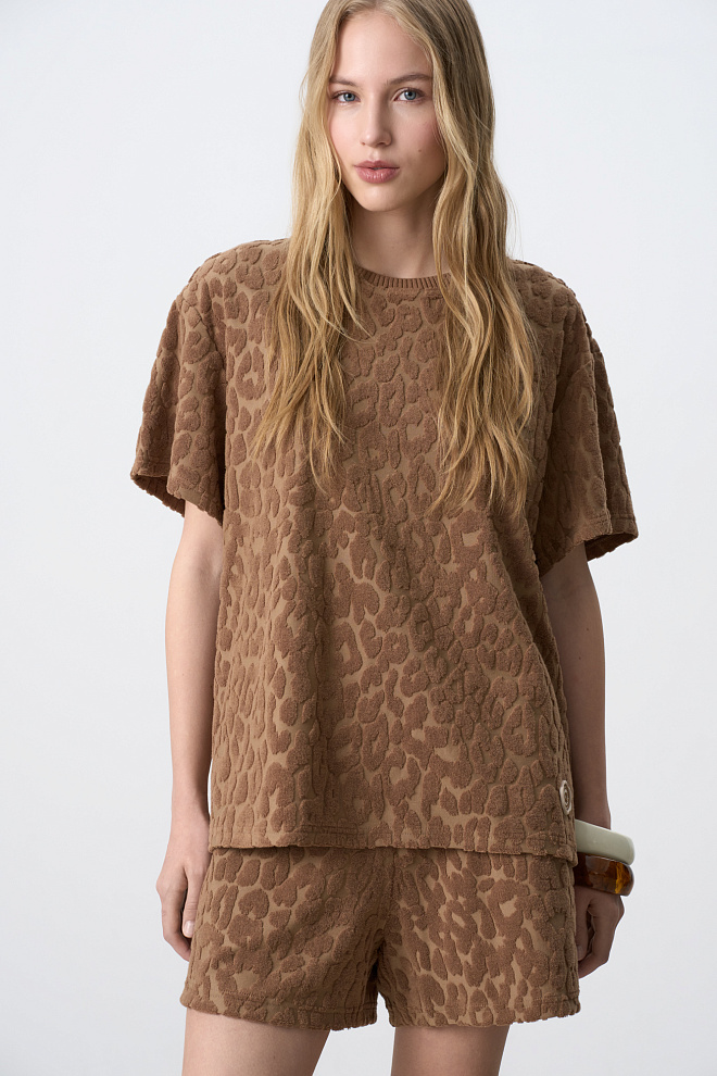 Футболка из махрового трикотажа