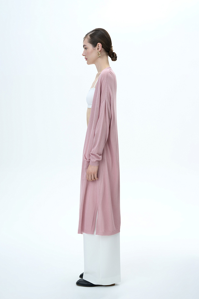 Длинный кардиган из вискозы