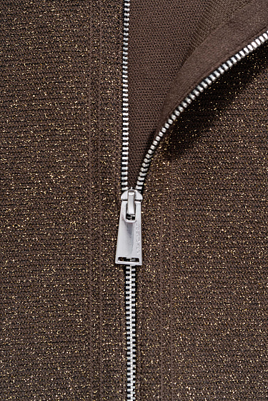 Короткий корсет с люрексом