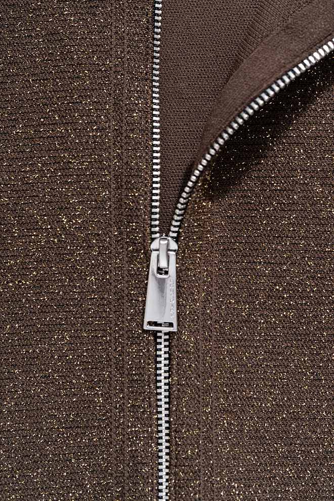 Короткий корсет с люрексом