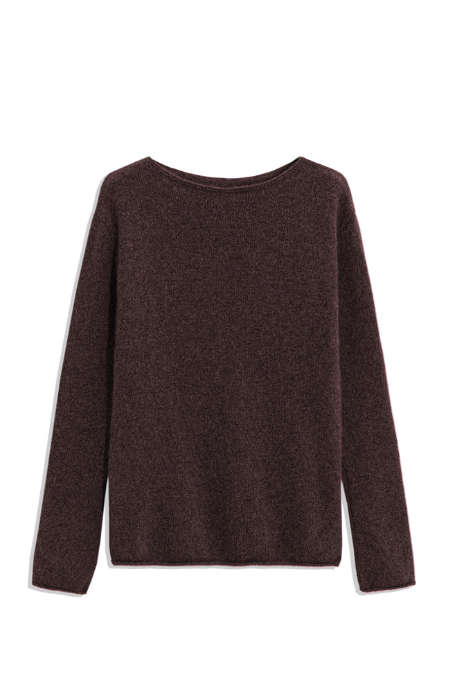 Лонгслив из пуха лисы