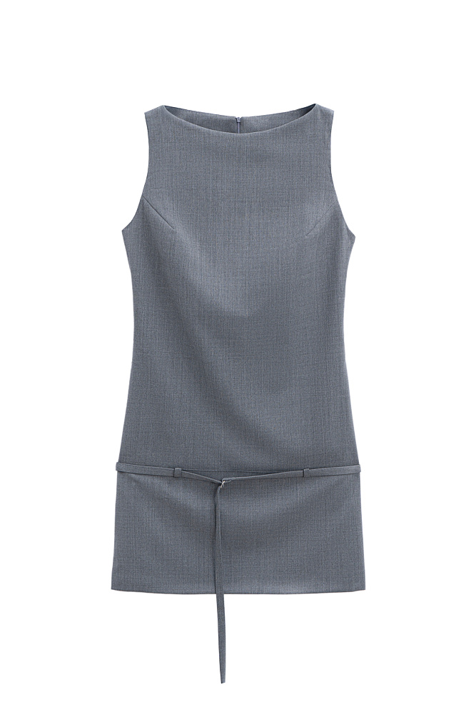 Платье-футляр длины мини