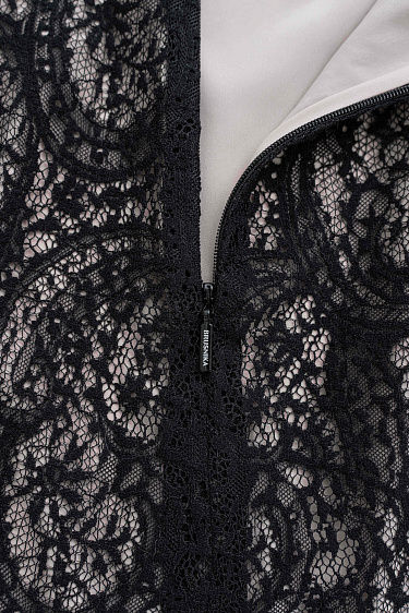 Кружевная юбка макси