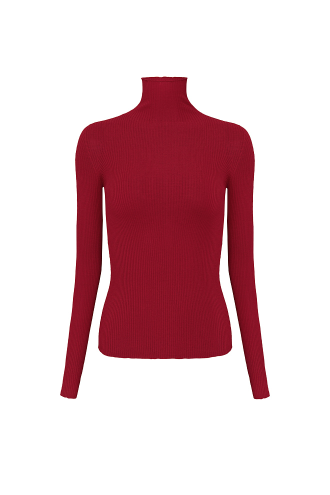 Трикотажная водолазка из шерсти мериноса 