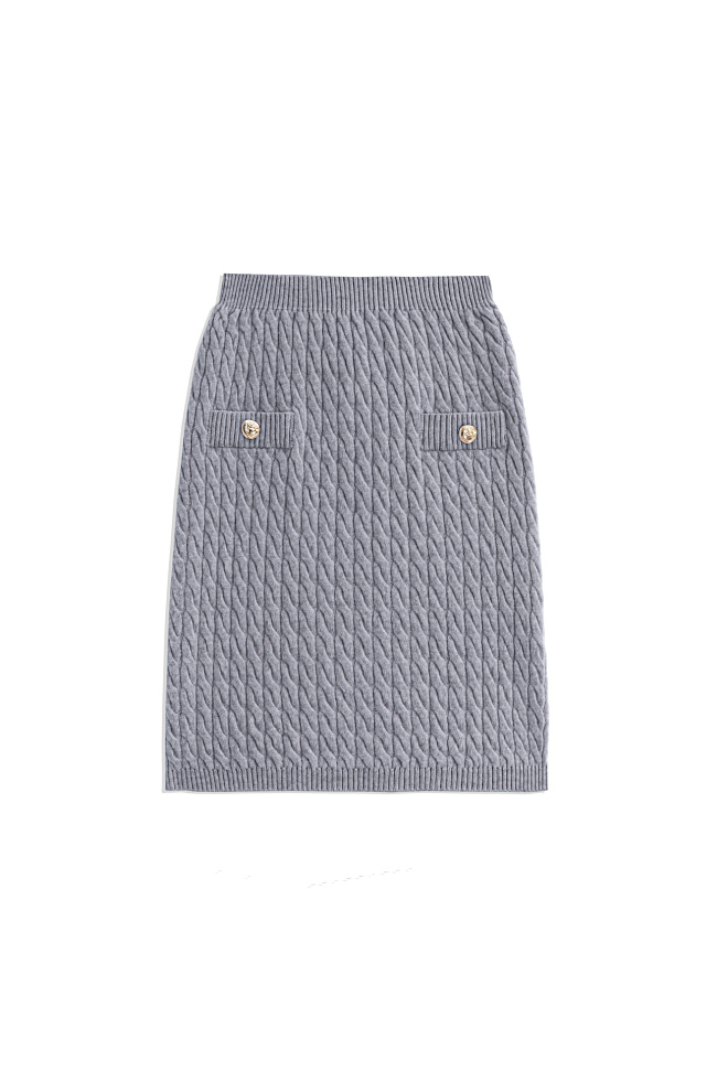 Юбка мини из шерсти мериноса экстрафайн