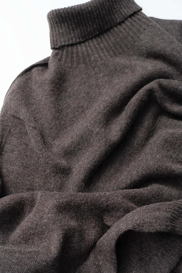 Трикотажная водолазка из шерсти 
