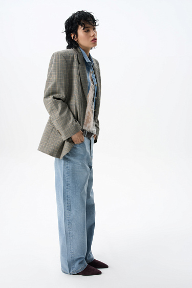 Жакет в клетку гленчек