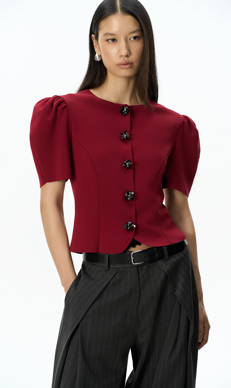 BRUSNIKA. Образ 21 из коллекции red and black