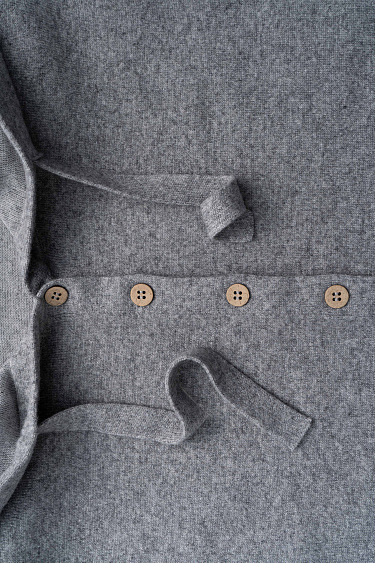 Трикотажный комбинезон из кашемира и шерсти
