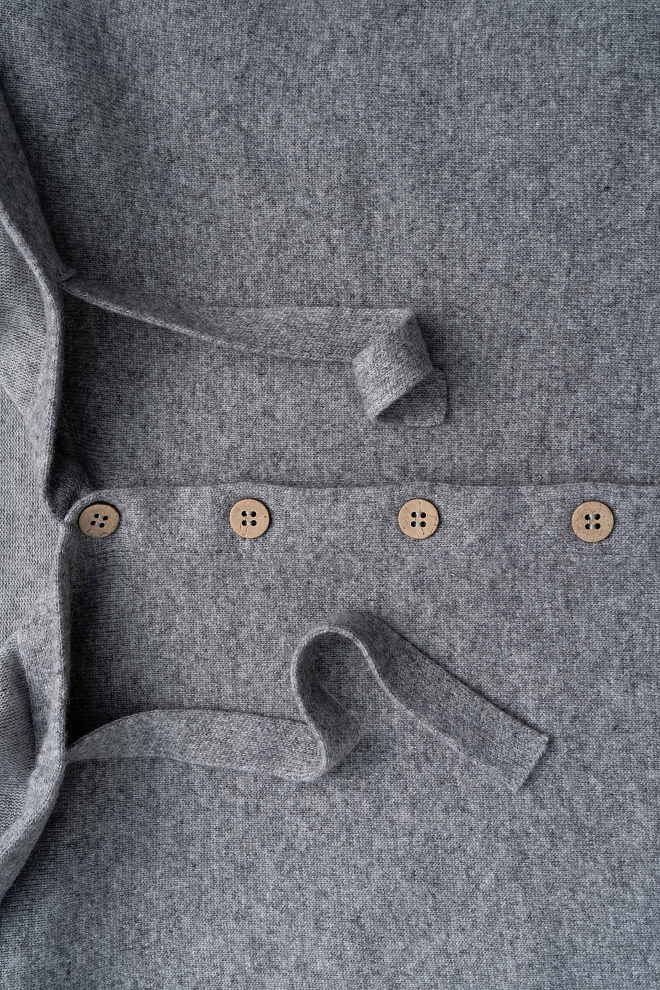 Трикотажный комбинезон из кашемира и шерсти
