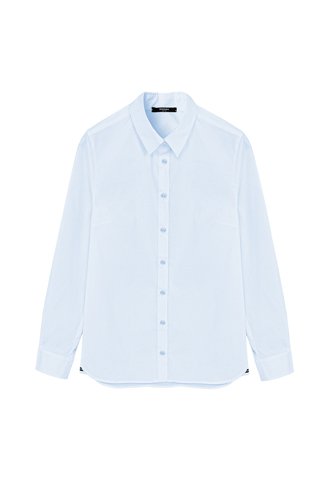 Классическая рубашка из хлопка