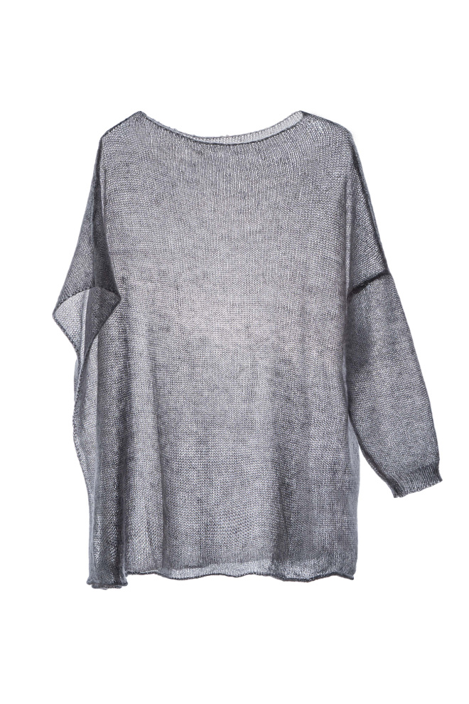 Асимметричный джемпер с одним рукавом