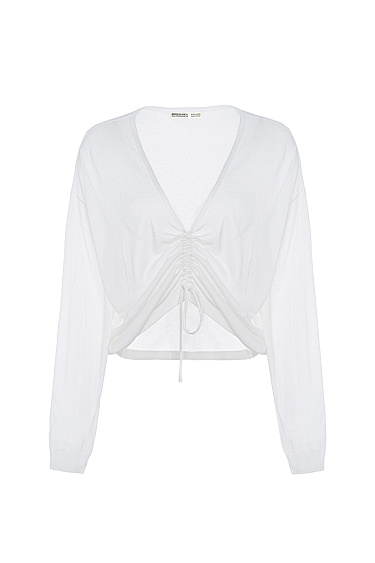 Топ с кулиской