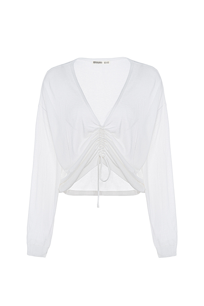 Топ с кулиской