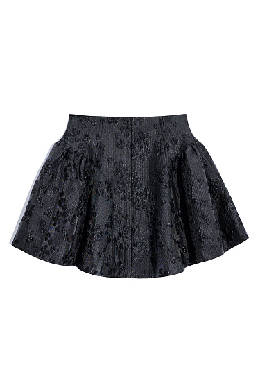 Юбка-баллон с объемным декором