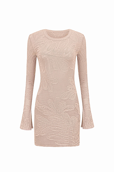 Трикотажное платье из органического хлопка