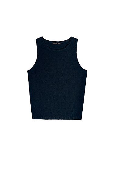 Укороченный топ из вискозы