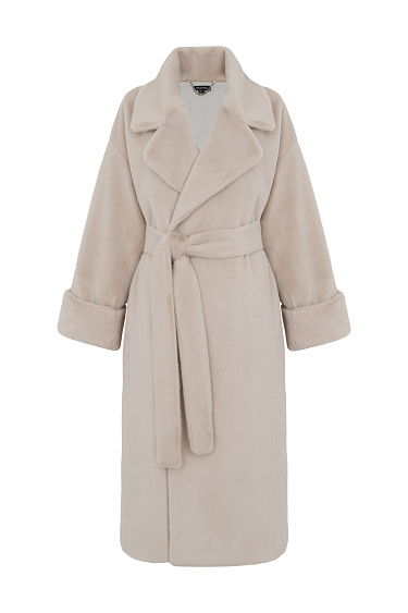 Шуба из экомеха на запах