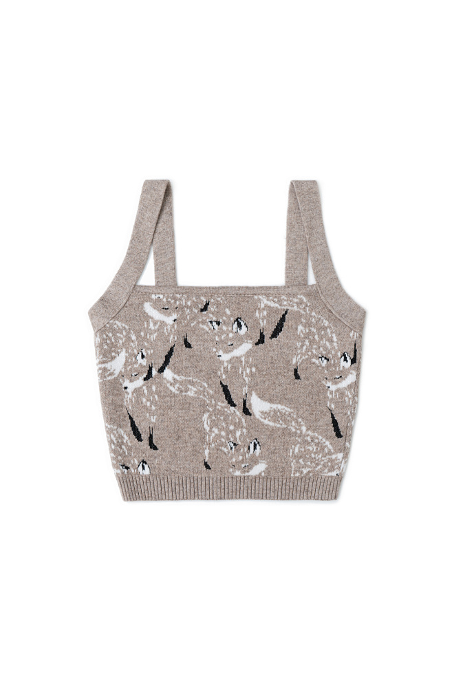 Топ из шерсти и кашемира