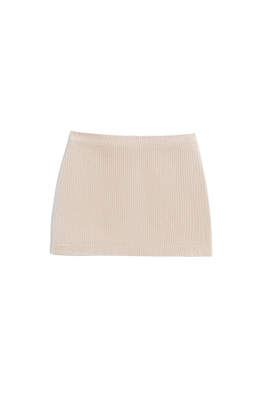 Вельветовая юбка мини