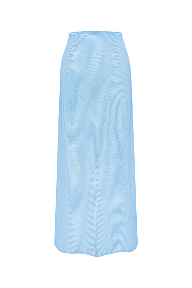 Трикотажная юбка макси