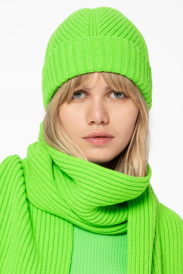 Шапка с подворотом