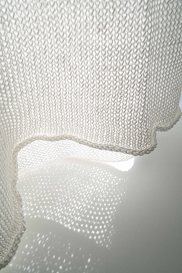 Полупрозрачный джемпер из 100% льна