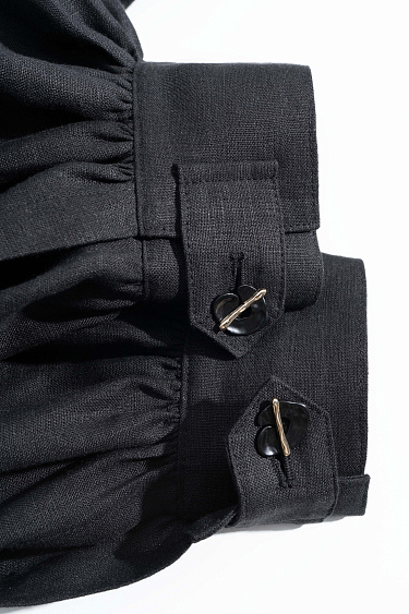 Брюки-аладдины из 100% льна