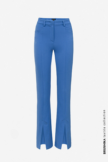 Брюки с разрезами внизу