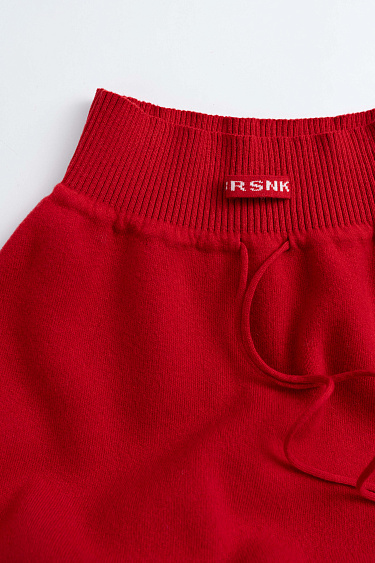 Трикотажная юбка из кашемира и шерсти