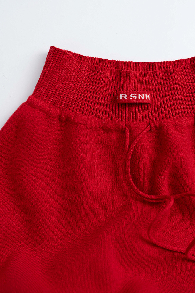 Трикотажная юбка из кашемира и шерсти