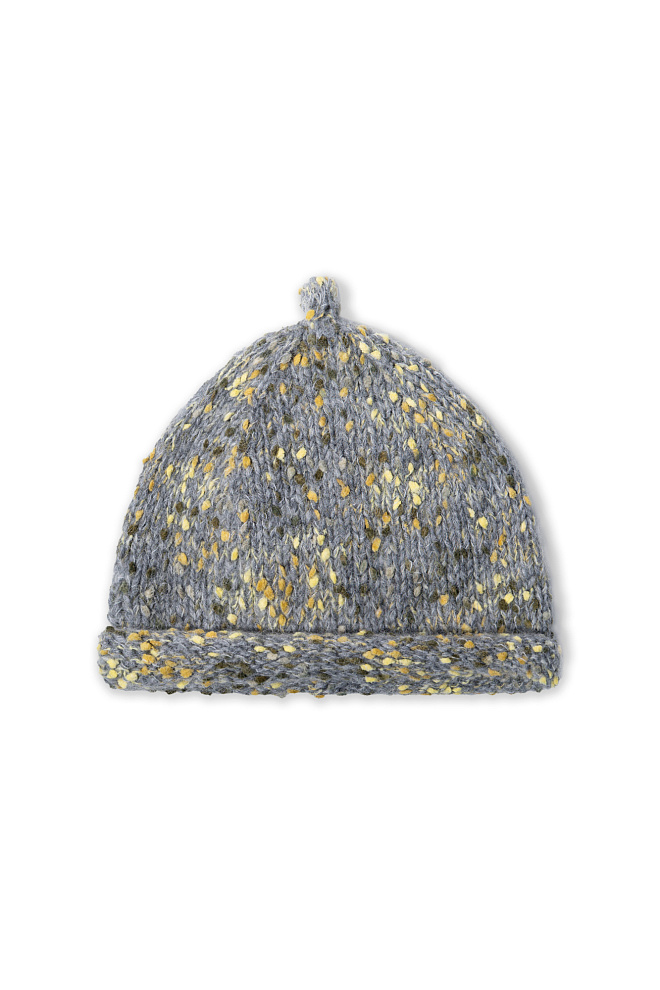 Шапка с шерстью альпака