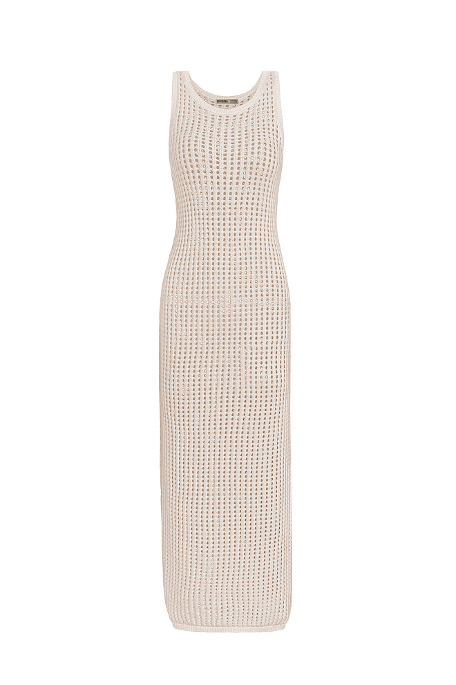 Ажурный сарафан из хлопка