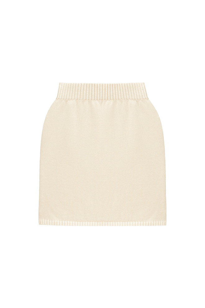 Юбка мини из 100% хлопка