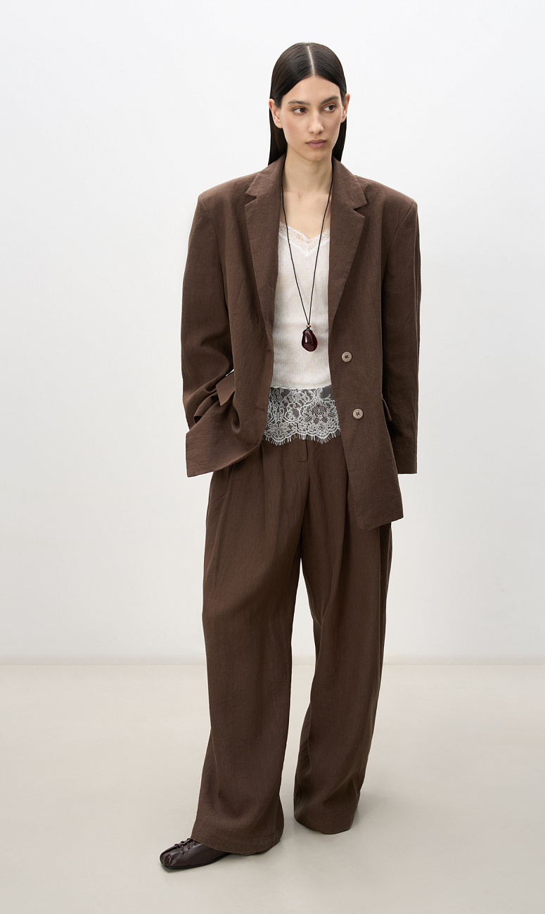 BRUSNIKA. Образ 28 из коллекции linen jacket