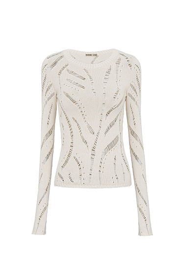 Трикотажный джемпер из 100% хлопка