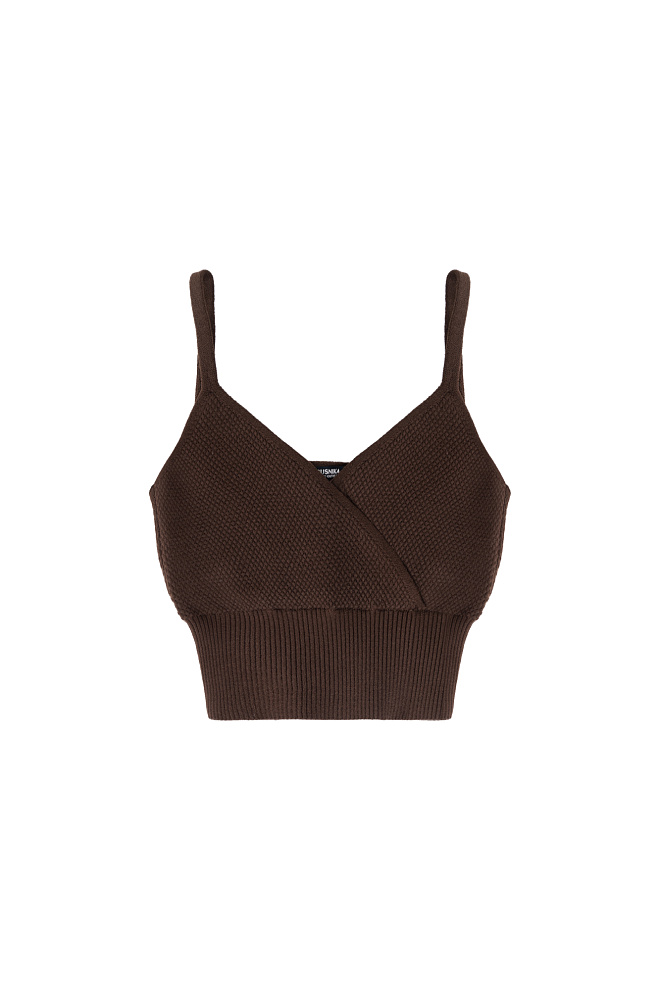 Топ на тонких бретелях