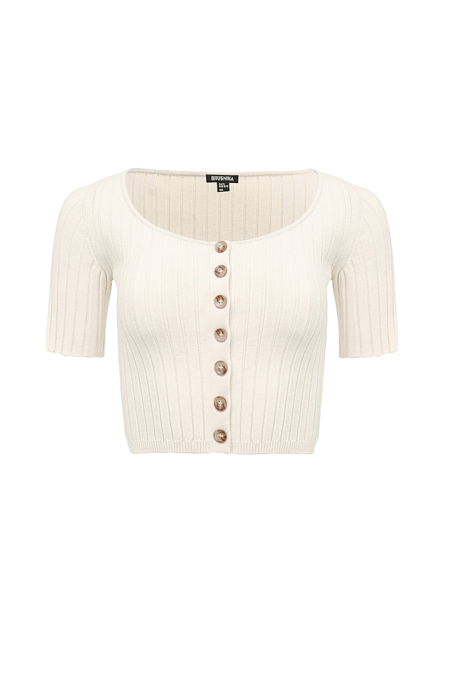 Топ с застежкой на пуговицы