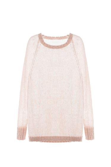 Полупрозрачный джемпер