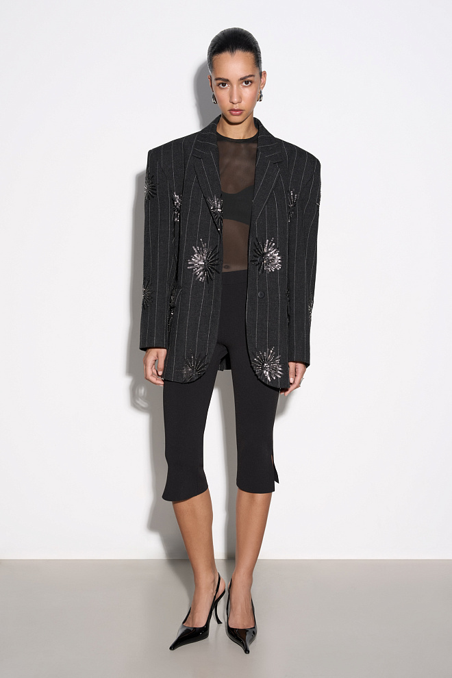 Жакет с пайетками